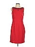 Ellen Tracy 100% Polyester Red Cocktail Dress Size 2 - photo 1