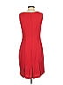 Ellen Tracy 100% Polyester Red Cocktail Dress Size 2 - photo 2