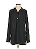 Fervour 100% Polyester Black Long Sleeve Blouse Size S - photo 1