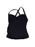 Seraphine Solid Black Swimsuit Top Size S - photo 2