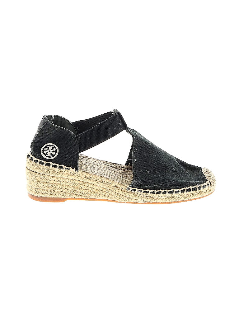 Tory Burch Black Wedges Size 9 - photo 1