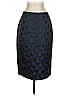 J.Crew Polka Dots Black Blue Formal Skirt Size 2 - photo 1