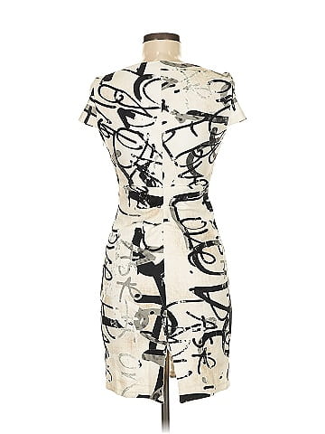 Max Mara Alicali Graffiti-Print Sheath Dress (view 2)