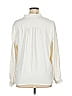 Ann Taylor 100% Polyester Ivory Long Sleeve Blouse Size XL - photo 2