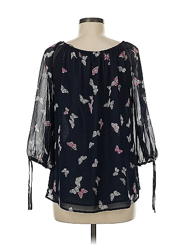 Roz & Ali 3/4 Sleeve Blouse (view 2)