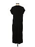 Madewell Solid Black Casual Dress Size S - photo 2