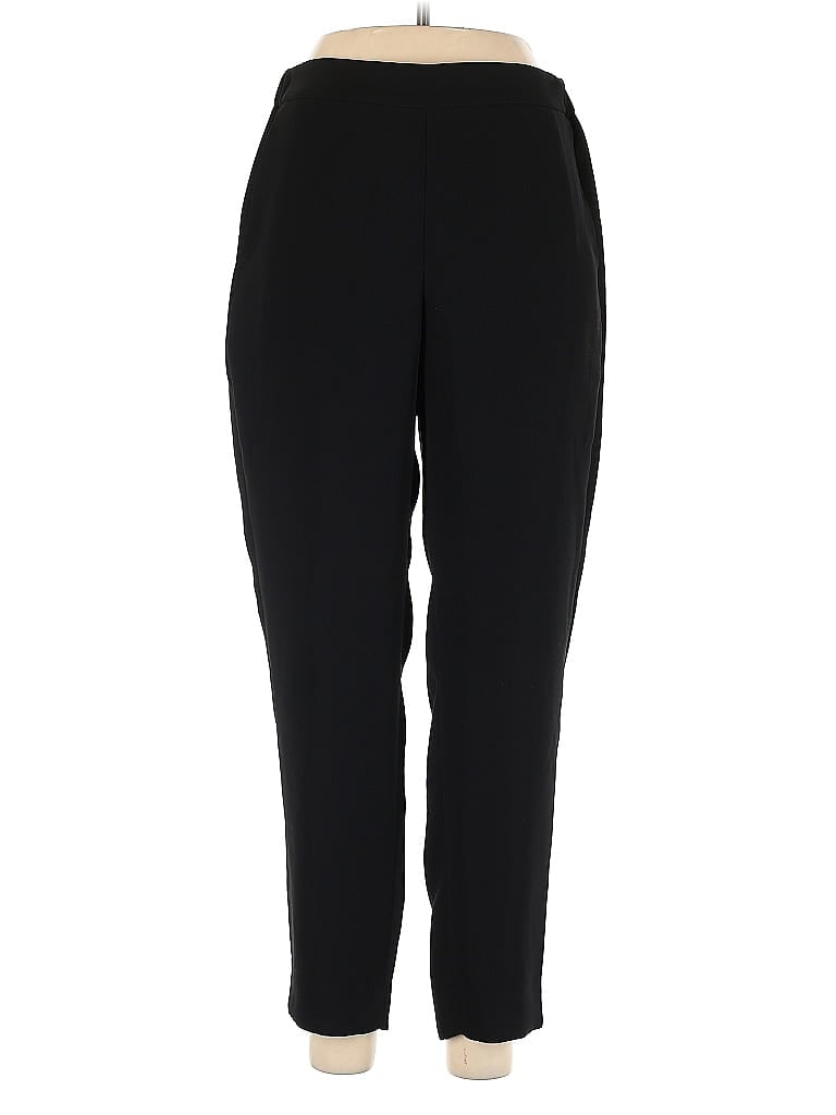 Pre-owned J.crew Factory Store Active Pants In Black