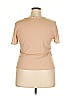 Ambiance Tan Short Sleeve Henley Size 3X - photo 2