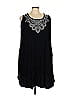 Catherines 100% Cotton Black Cocktail Dress Size 3X - photo 1