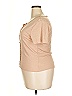 Ambiance Tan Short Sleeve Henley Size 3X - photo 4