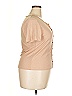 Ambiance Tan Short Sleeve Henley Size 3X - photo 3