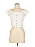 Rip Curl Ivory Short Sleeve Top Size M - photo 1