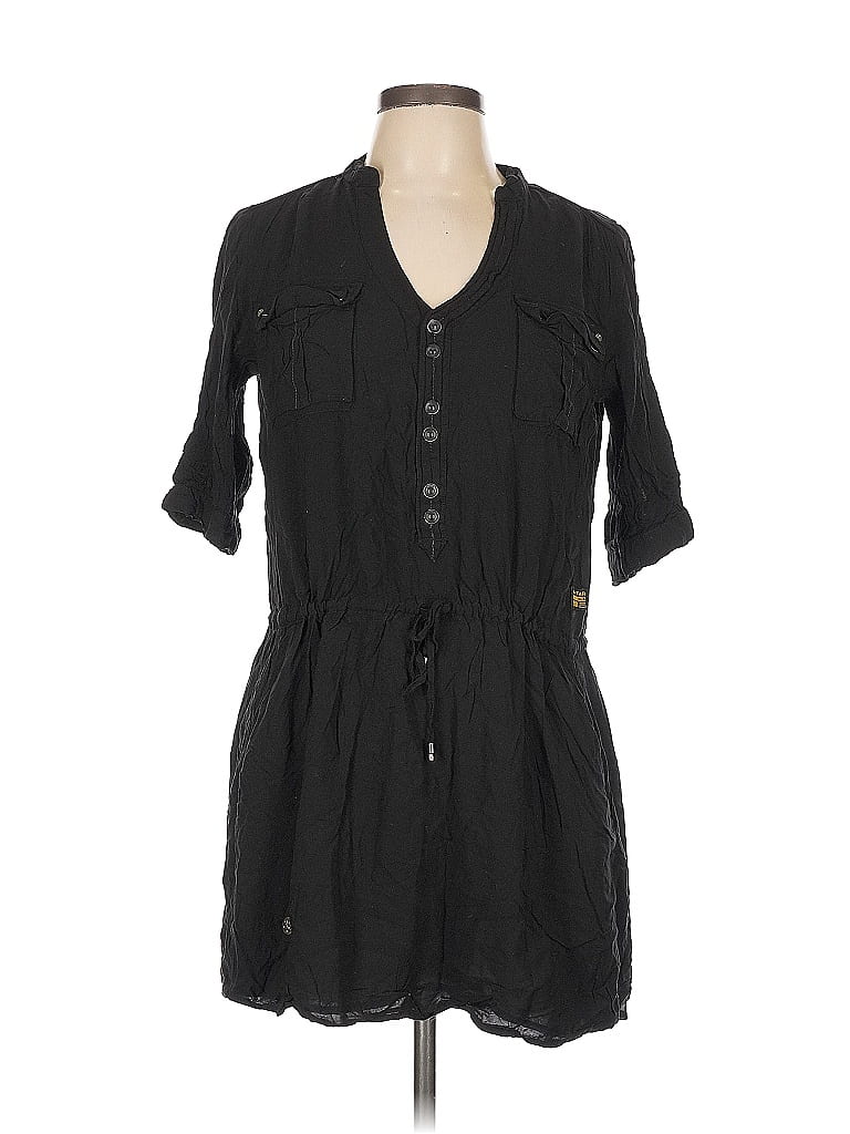 Pre-owned Assorted Brands Casual Dress In Black