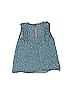 Splendid 100% Cotton Blue Sleeveless Blouse Size 6-12 mo - photo 2