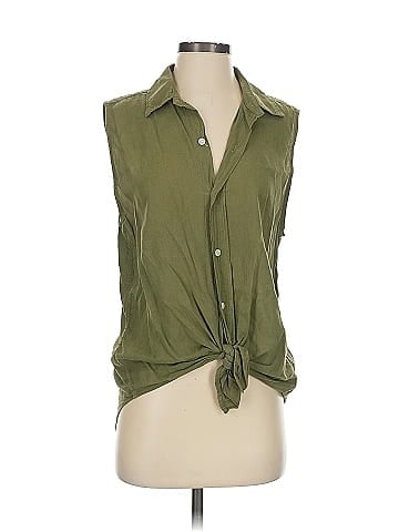 Current/Elliott Sleeveless Button-Down Shirt (view 1)
