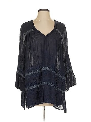 Calypso St. Barth 3/4 Sleeve Blouse (view 1)