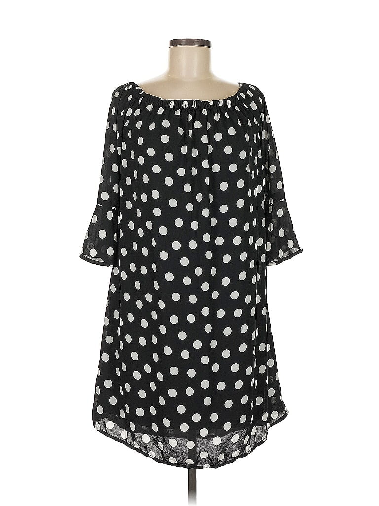 Pre-owned Assorted Brands Casual Dress In Black