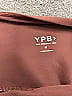 YPB Color Block Burgundy Active Pants Size M - photo 3