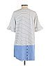Doe & Rae 100% Cotton Gray Casual Dress Size S - photo 2