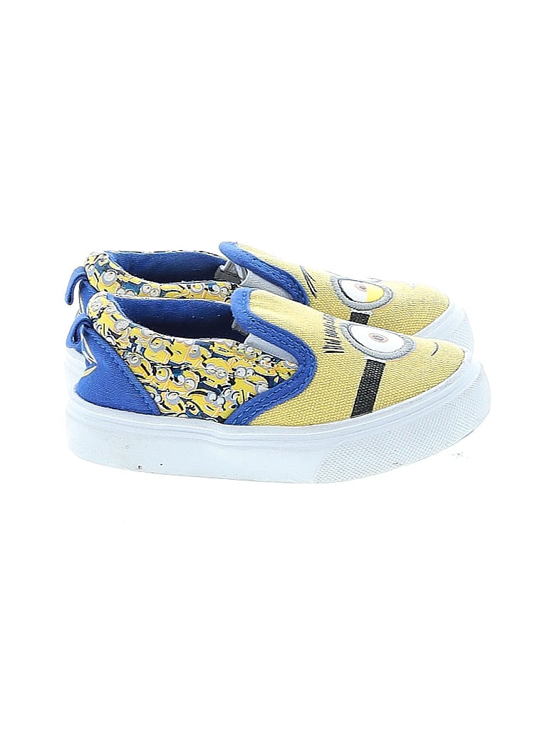 Minions Graphic Yellow Sneakers Size 7 - photo 1