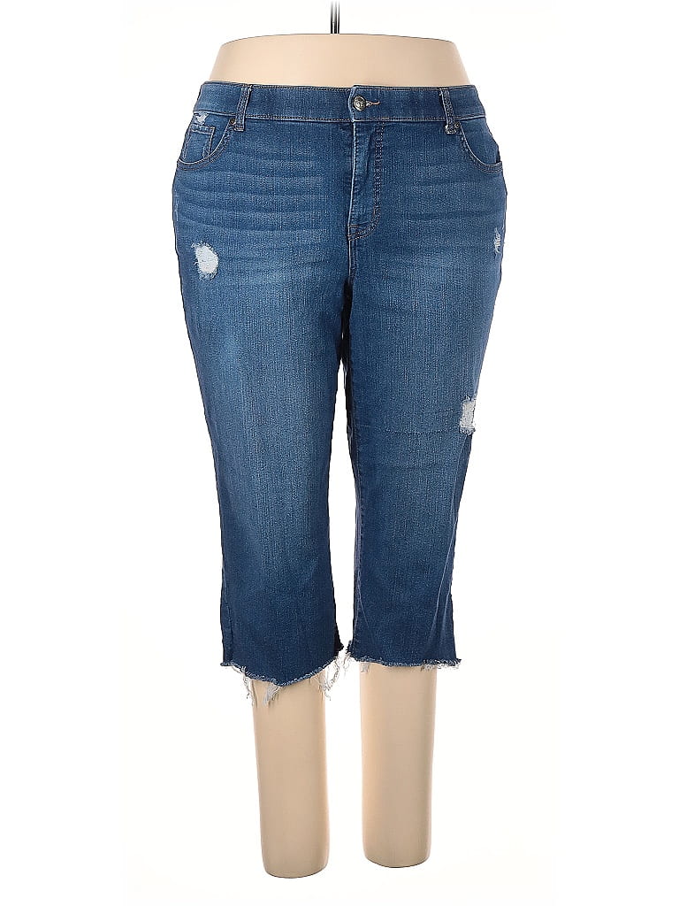 Terra & Sky Blue Jeans Size 18 - photo 1