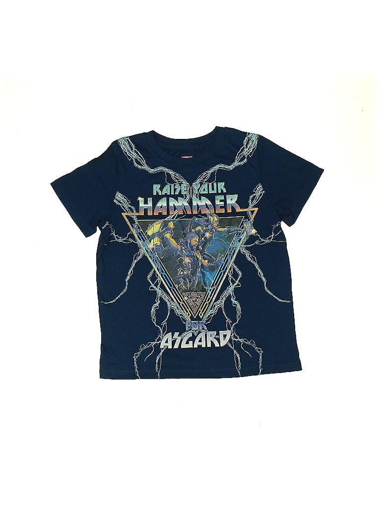Marvel Blue Short Sleeve T-Shirt Size 10 - photo 1
