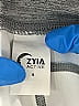Zyia Active Color Block Gray Track Pants Size 4 - photo 4