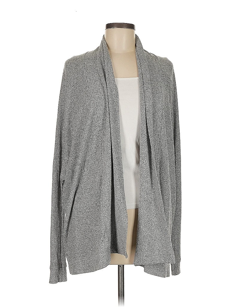 Pre-owned Ecote Cardigan Sweater In Gray