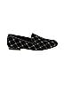 Chanel Argyle Black Velvet Diamond CC Patterned Moccasin Loafers Size EU 37 1/2 - photo 1