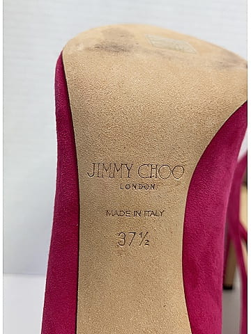 Jimmy Choo Pink Baker 100 Pumps Size EU 37 1/2