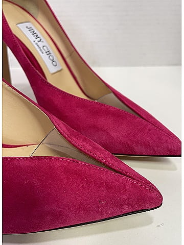 Jimmy Choo Pink Baker 100 Pumps Size EU 37 1/2