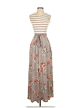 Lux & co brooke 2fer knit maxi dress hotsell