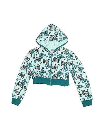 Beautees Zip Up Hoodie (view 1)