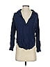 Rails 100% Rayon Blue Long Sleeve Blouse Size XS - photo 1