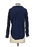 Rails 100% Rayon Blue Long Sleeve Blouse Size XS - photo 2