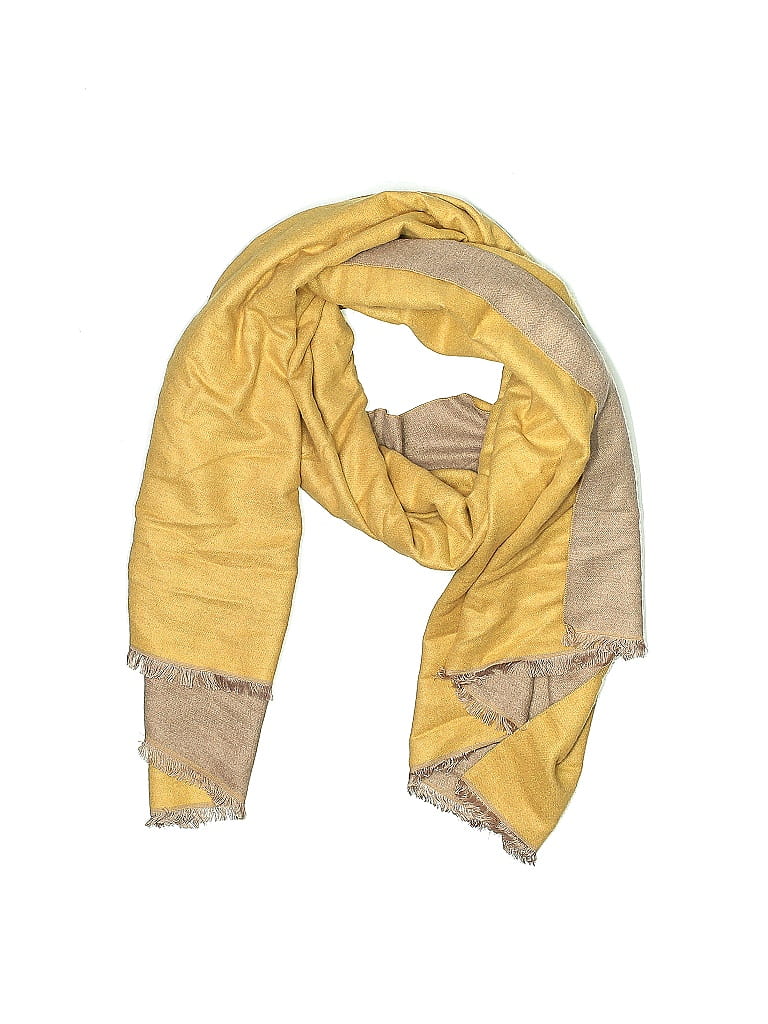 Pre-owned Tickled Pink Scarf In Brown