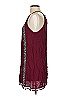Shasa Burgundy Sleeveless Blouse Size S - photo 5