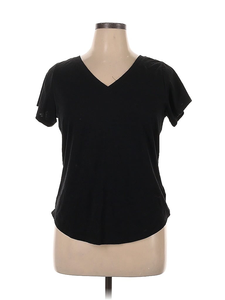 Pre-owned Sonoma Goods For Life Short Sleeve T-shirt In Black