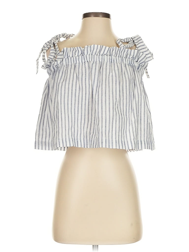 Nice Martin Blue Sleeveless Blouse Size S - photo 1