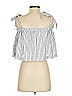 Nice Martin Blue Sleeveless Blouse Size S - photo 2