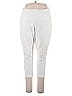 Belle By Kim Gravel Solid Ivory Casual Pants Size 16 - photo 1
