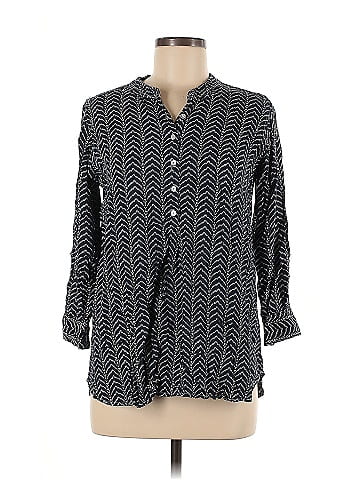 Rock Flower Paper 3/4 Sleeve Blouse (view 1)