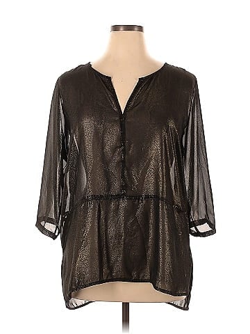 Signature Studio 3/4 Sleeve Blouse (view 1)