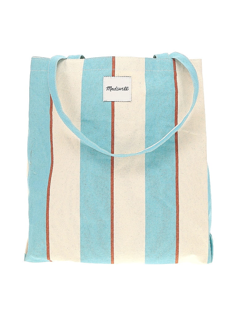 Madewell Stripes Blue Tote One size - photo 1