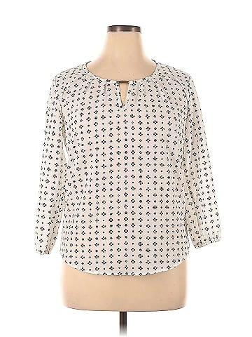 Jon & Anna 3/4 Sleeve Blouse (view 1)