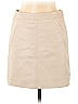 J.Crew Collection 100% Leather Solid Tan Leather Skirt Size 2 - photo 1