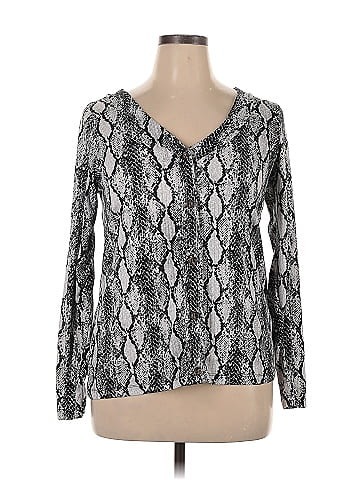 Eye Candy Long Sleeve Blouse (view 1)