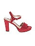 Chinese Laundry Color Block Red Heels Size 10 - photo 1