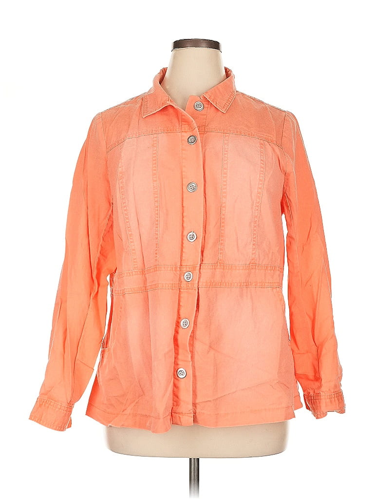 DG^2 by Diane Gilman Orange Jacket Size XL - photo 1