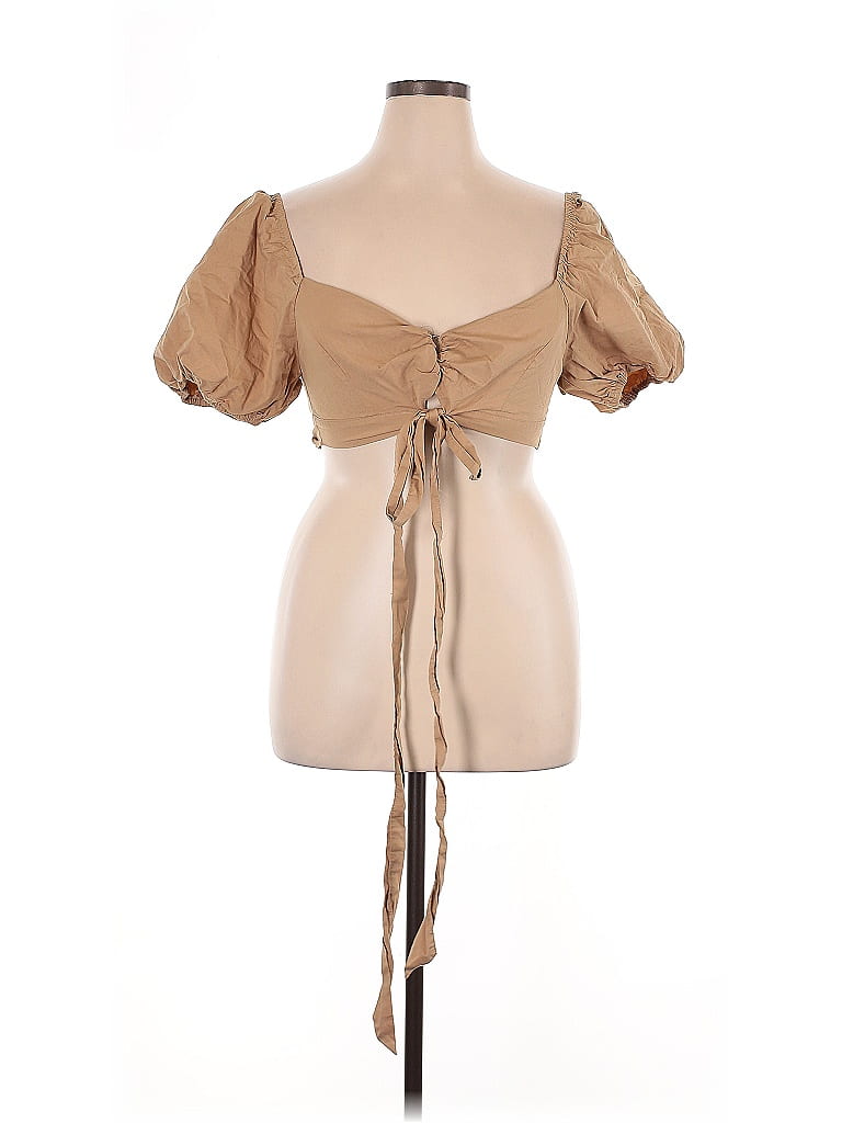 Blouse Fashion Nova Manches Courtes - Noire - Taille 3XL (Plus) - NEUF Avec étiquettes